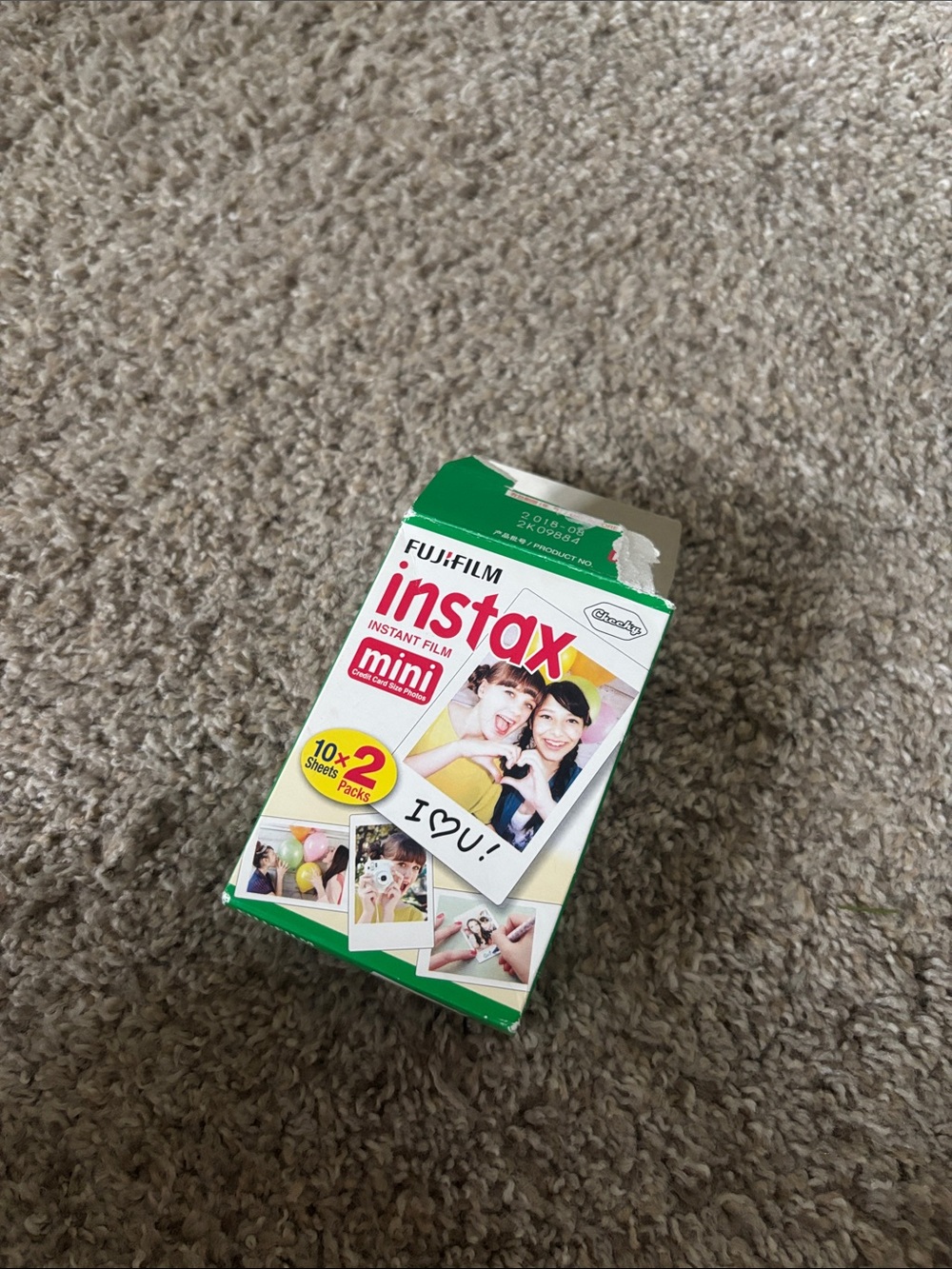 Fujifilm INSTAX Mini Instant Film – 20 Sheets / 2 Packs
